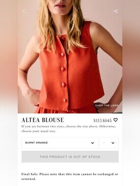 Sezane Altea Blouse